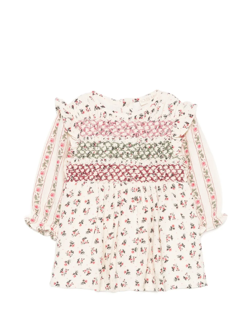 LOUISE MISHA KIDS robe à fleurs imprimées - Tons neutres LOUISE MISHA KIDS robe à fleurs imprimées - Tons neutres