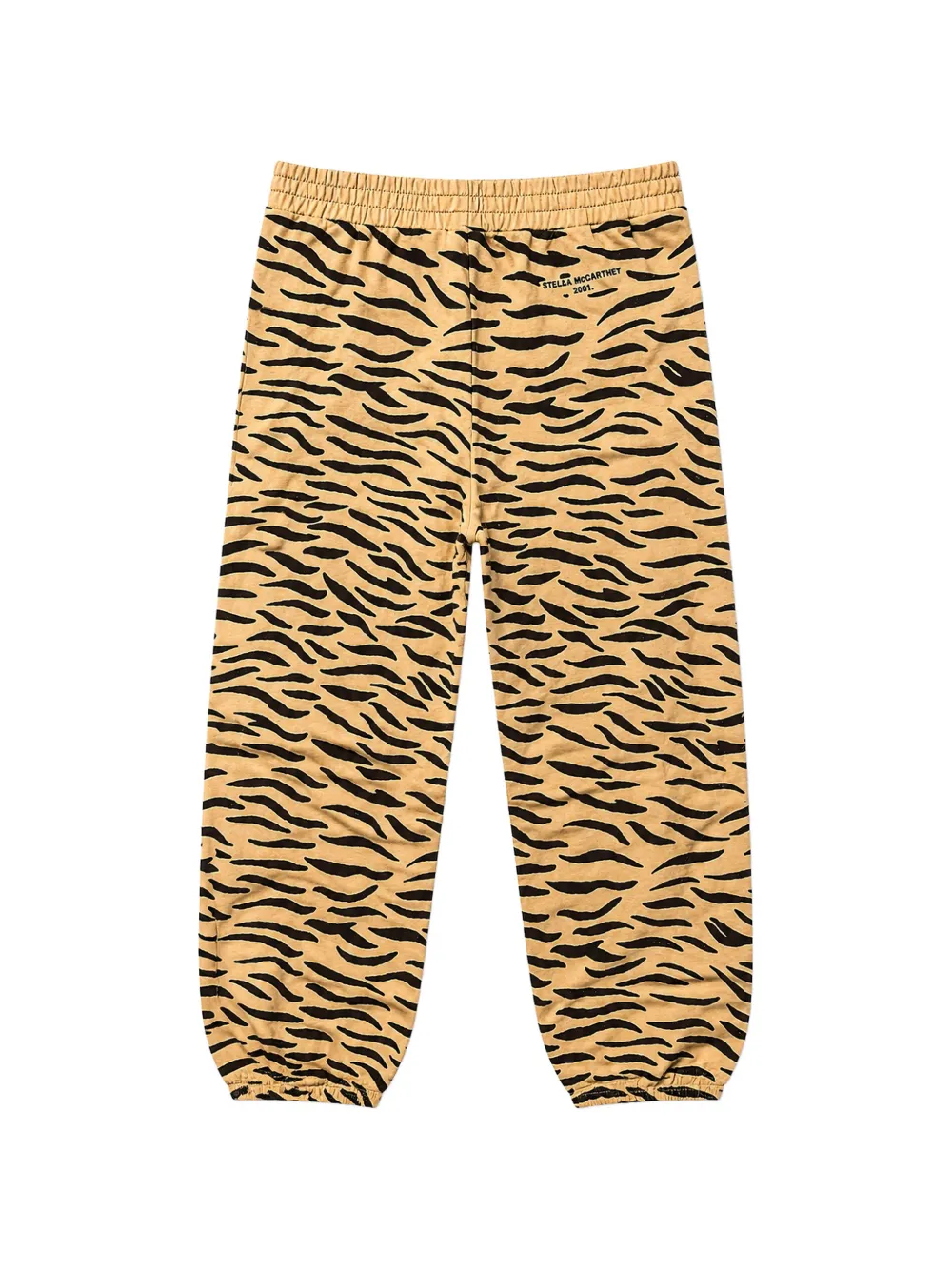 Stella McCartney Kids Trainingsbroek met tijgerprint Geel