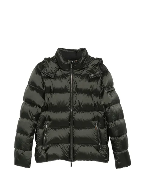Moorer Brett quilted hooded jacket