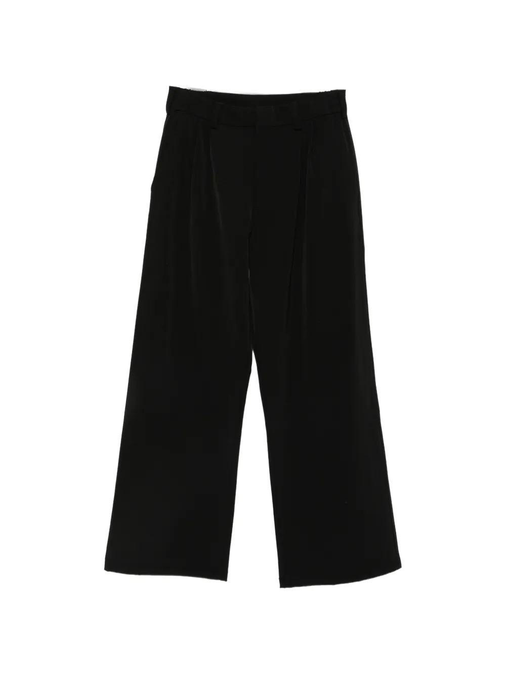 Rains pleated wide-leg trousers - Schwarz