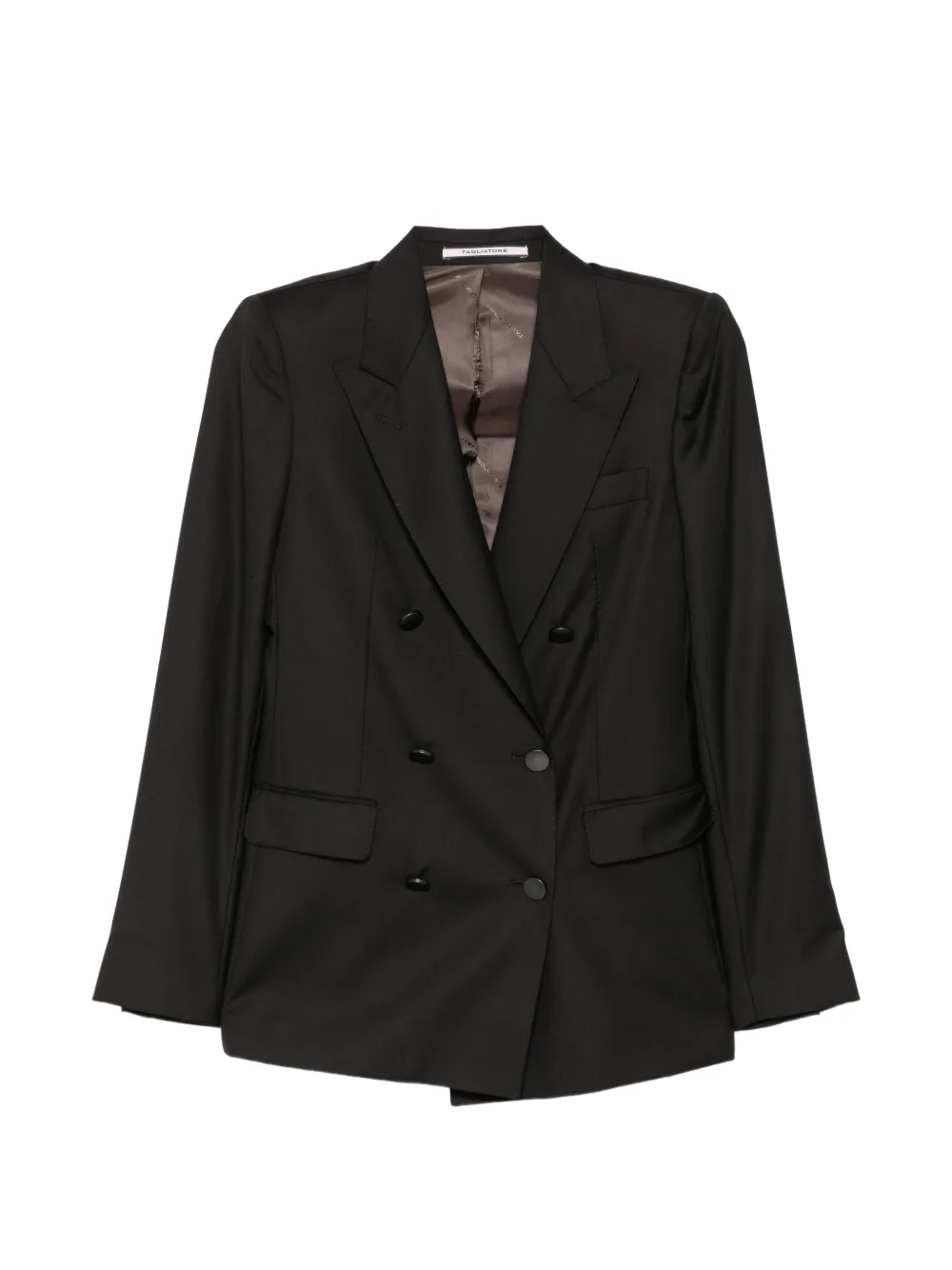 Tagliatore double-breasted suit - Nero