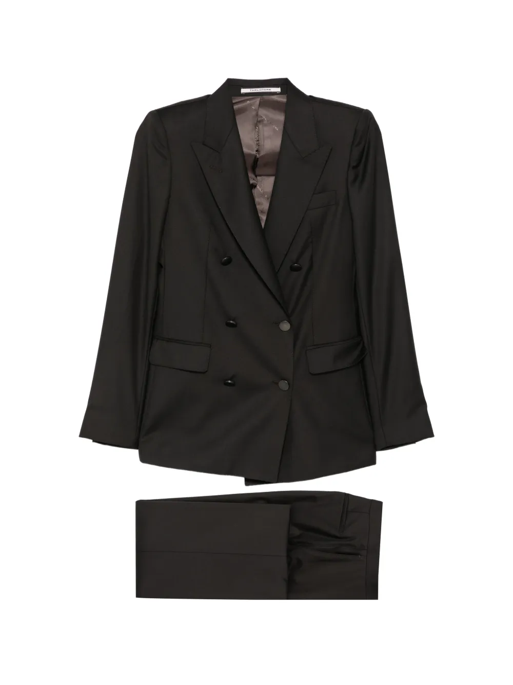 Tagliatore double-breasted suit - Nero