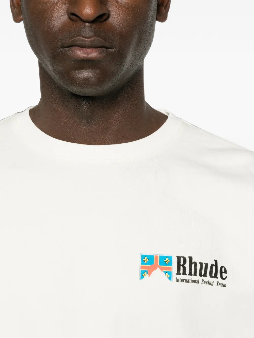 RHUDE Clermont-Ferrand T-shirt Wit