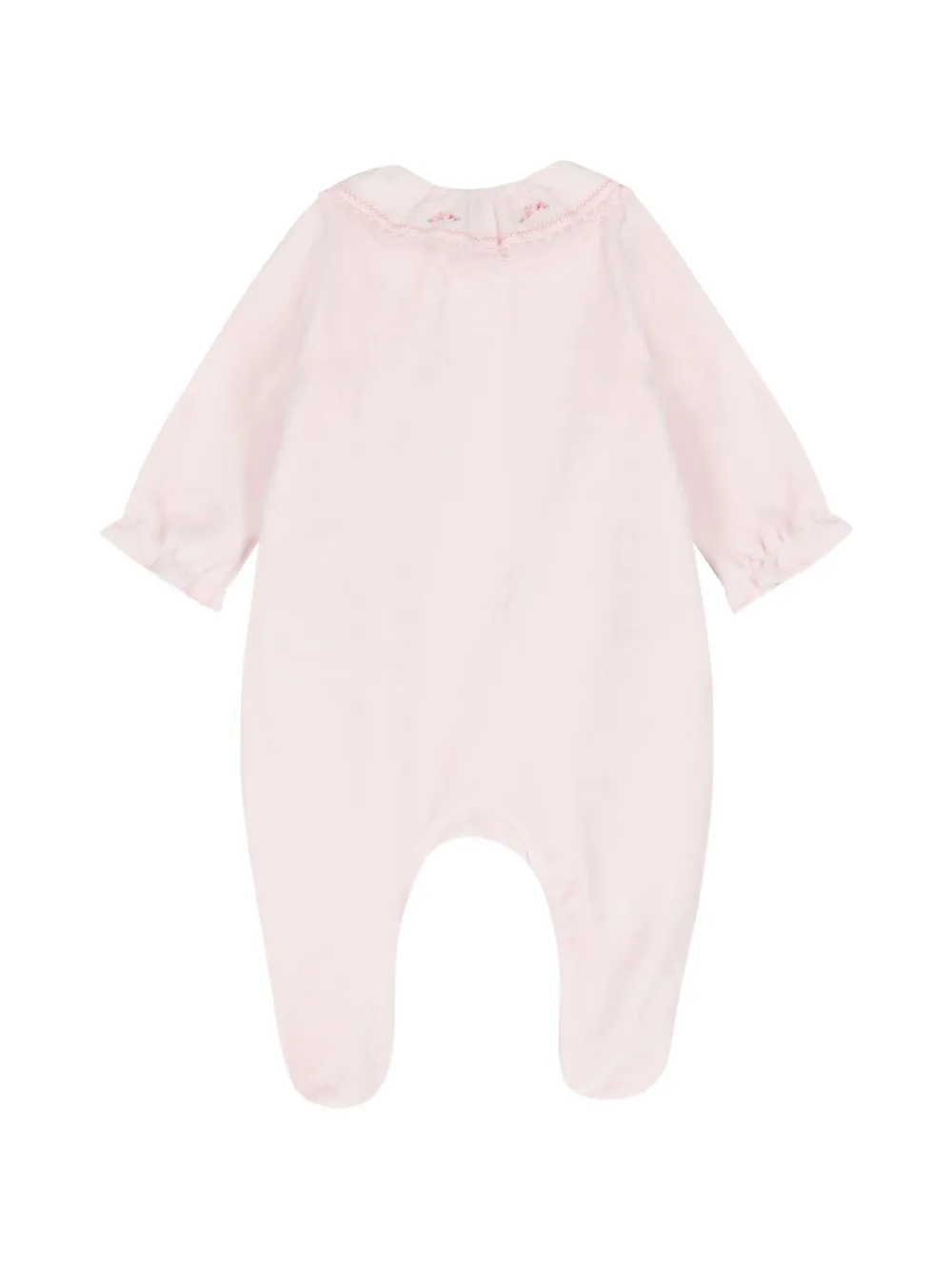 Tartine Et Chocolat Pyjama met Peter Pan kraag en borduurwerk Roze