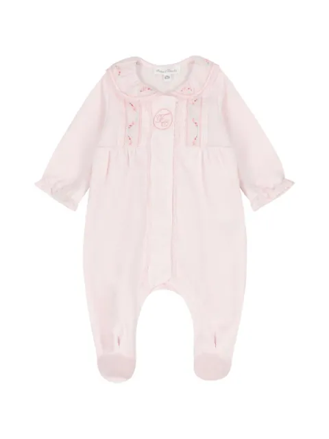 Tartine Et Chocolat embroidered Peter Pan collar pajamas