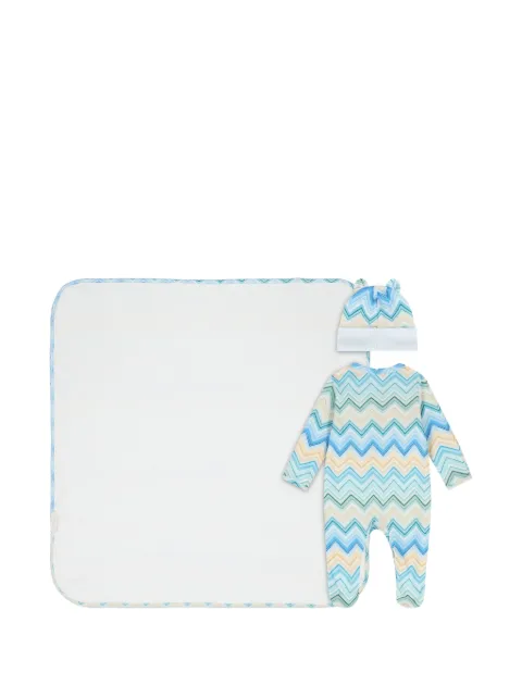 My Little Pie zigzag-print babygrow set (set of three)