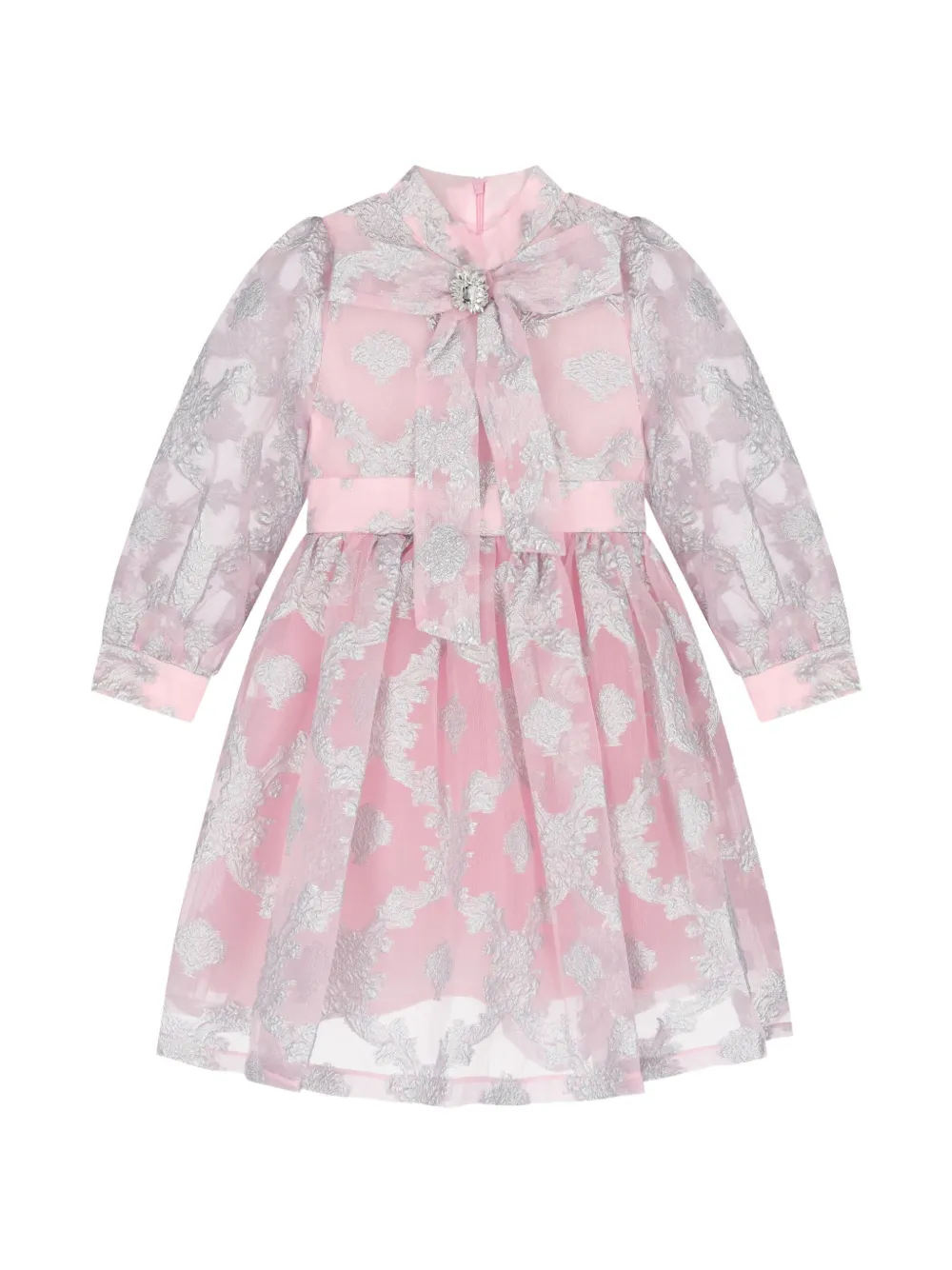 MAMA LUMA KIDS Abito con fiocco - Rosa