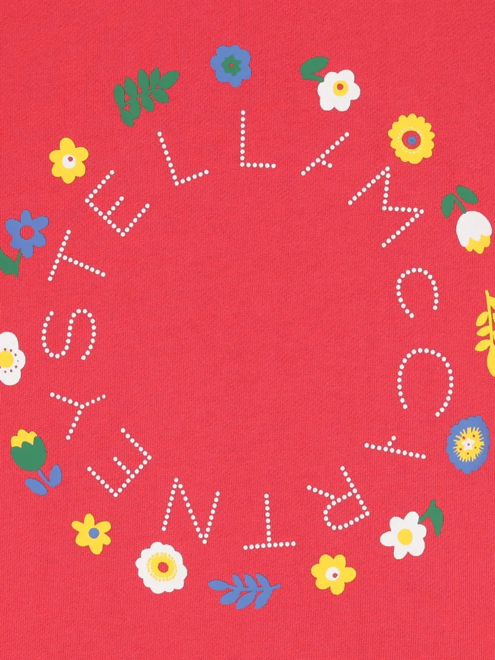 Stella McCartney Kids Sweater met bloemenprint Roze
