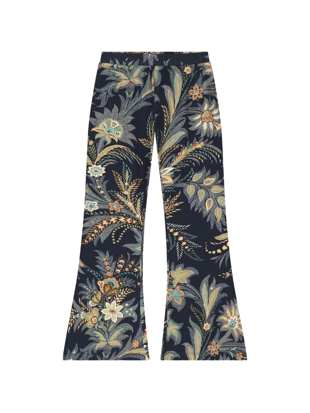 ETRO KIDS Jurk met paisley-print Blauw