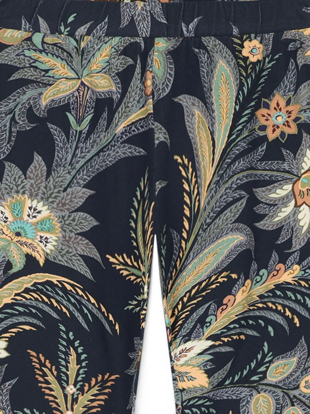 ETRO KIDS Jurk met paisley-print Blauw