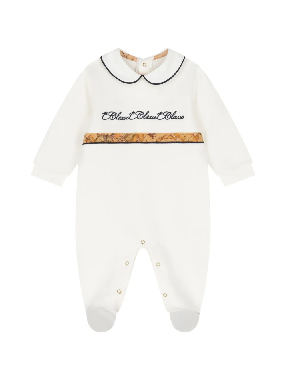 Alviero Martini Kids pyjama à imprimé graphique - Blanc Alviero Martini Kids pyjama à imprimé graphique - Blanc