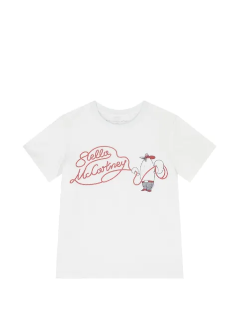 Stella McCartney Kids T-shirt med grafisk tryk