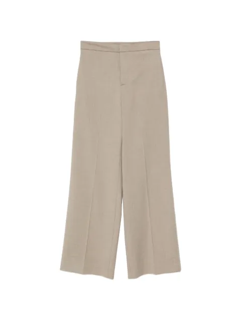 TWINSET pantalones anchos con pinzas
