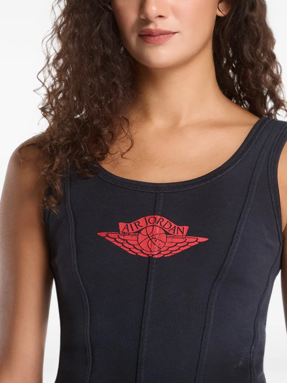 Jordan Flight tanktop met vlakken Zwart