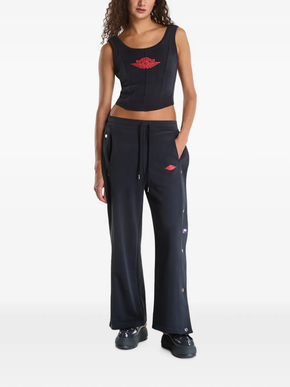 Jordan Flight tanktop met vlakken Zwart