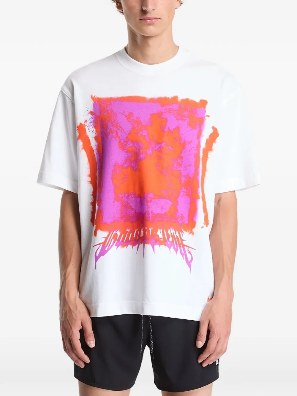 Nike Your Message Here graphic-print T-shirt Wit