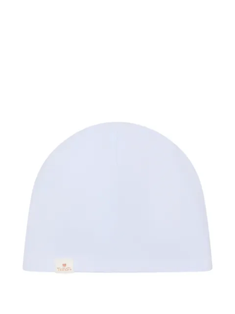 NANAN logo-patch reversible beanie hat