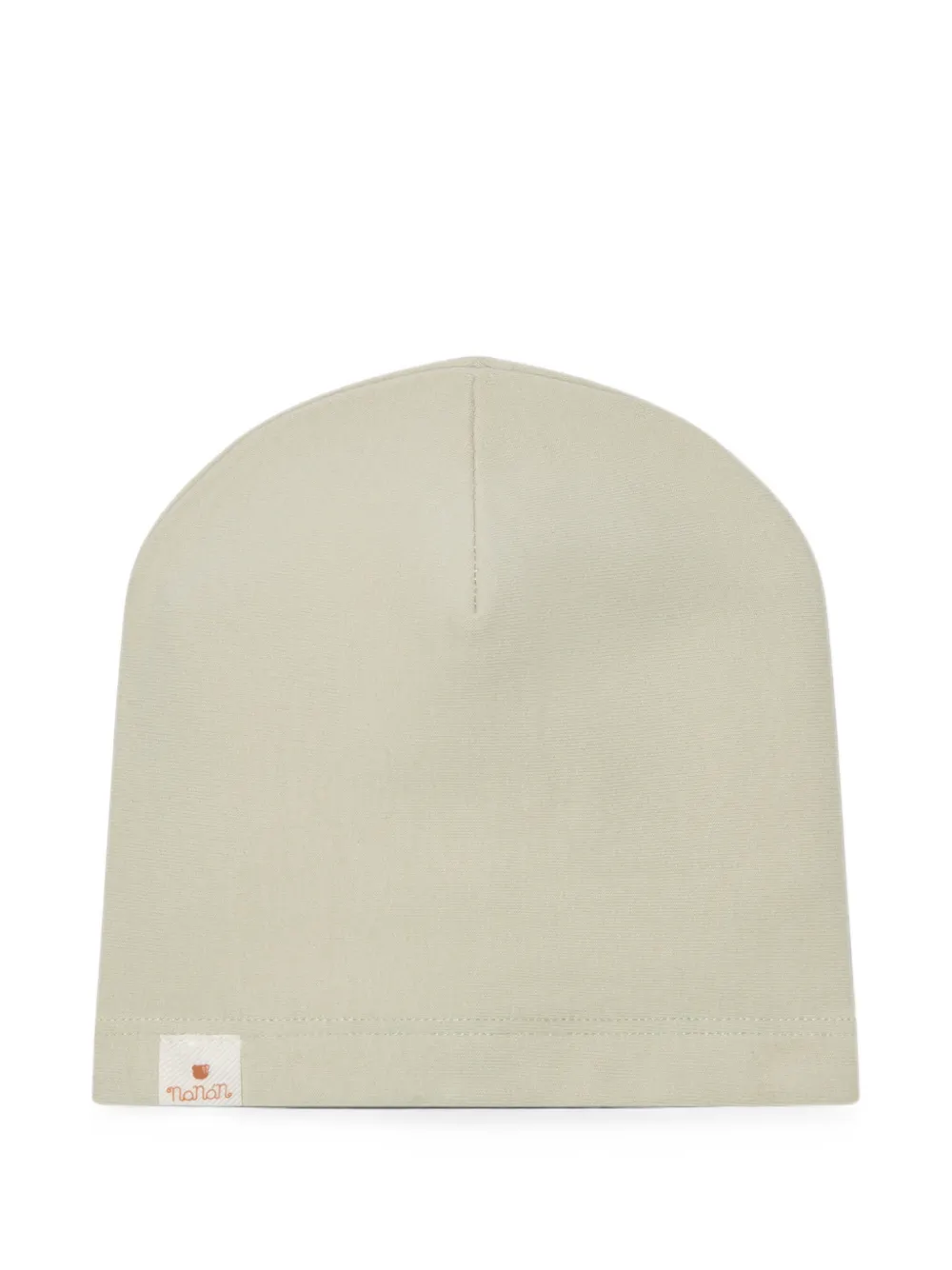 NANAN logo-patch beanie hat - Verde