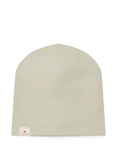 NANAN logo-patch beanie hat