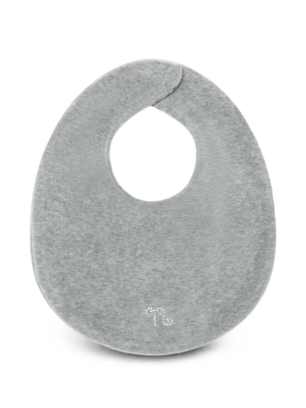 NANAN crystal-embellished bib - Grau