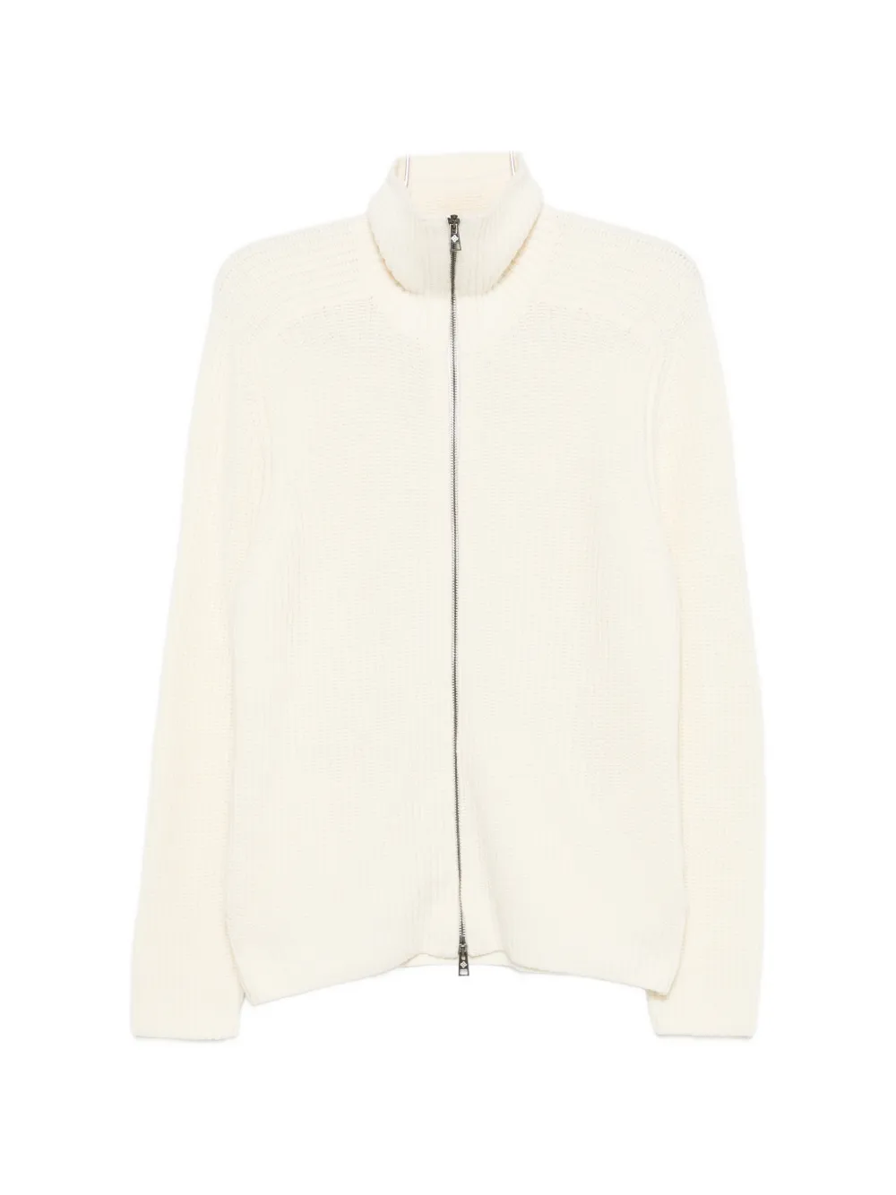 Tagliatore Zip-up Sweater In Neutrals