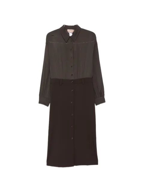 TWINSET button-down shirt-style dress