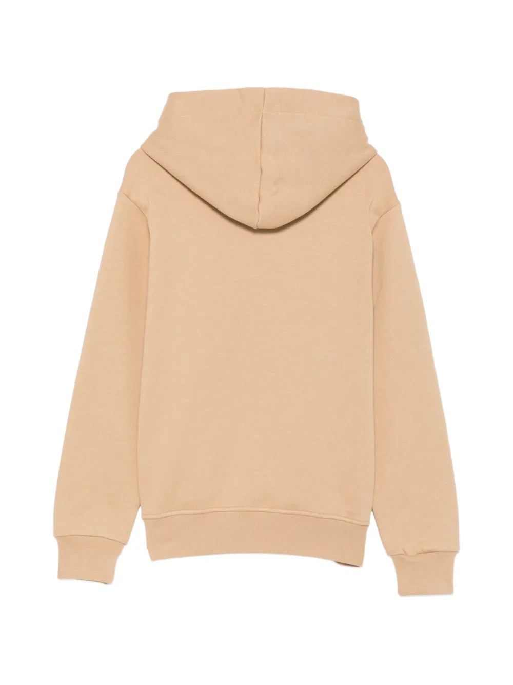 MSGM Kids Hoodie met logoprint Beige