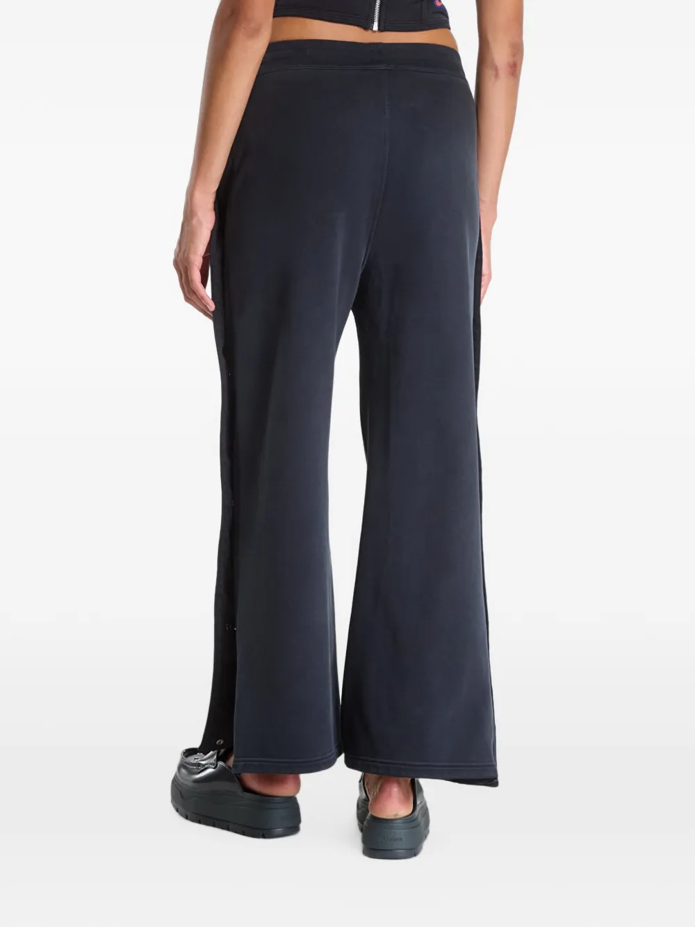 Jordan Flight Fleece trainingsbroek met drukknoop Zwart