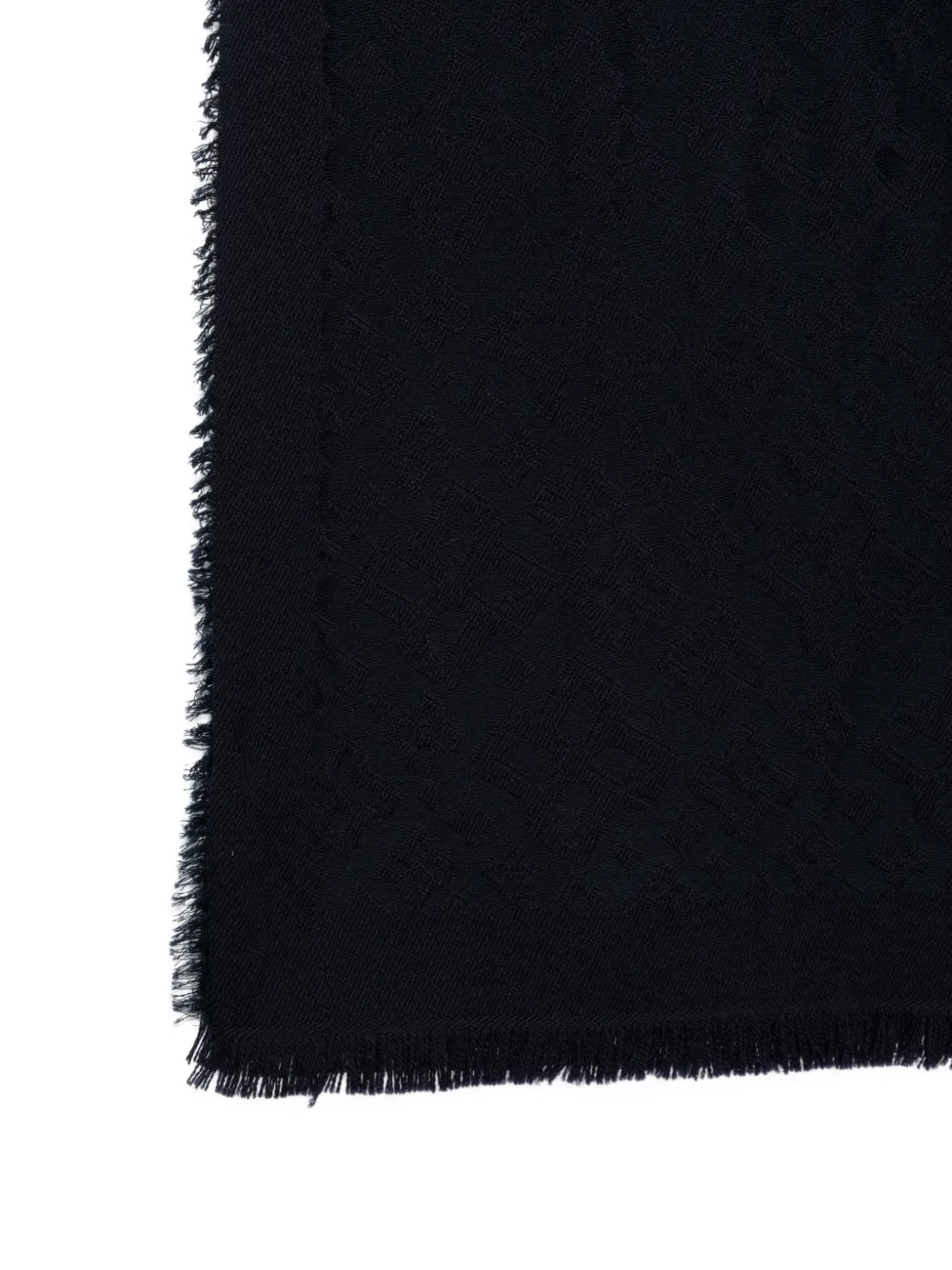 Tagliatore Sjaal met franje Blauw