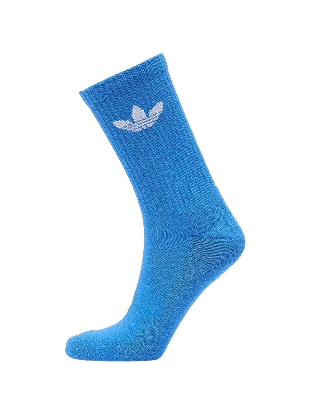 adidas Trefoil crew socks (set of ten) Blauw