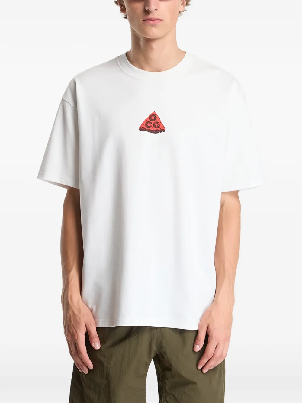 Nike ACG Dri-FIT graphic-print T-shirt Wit