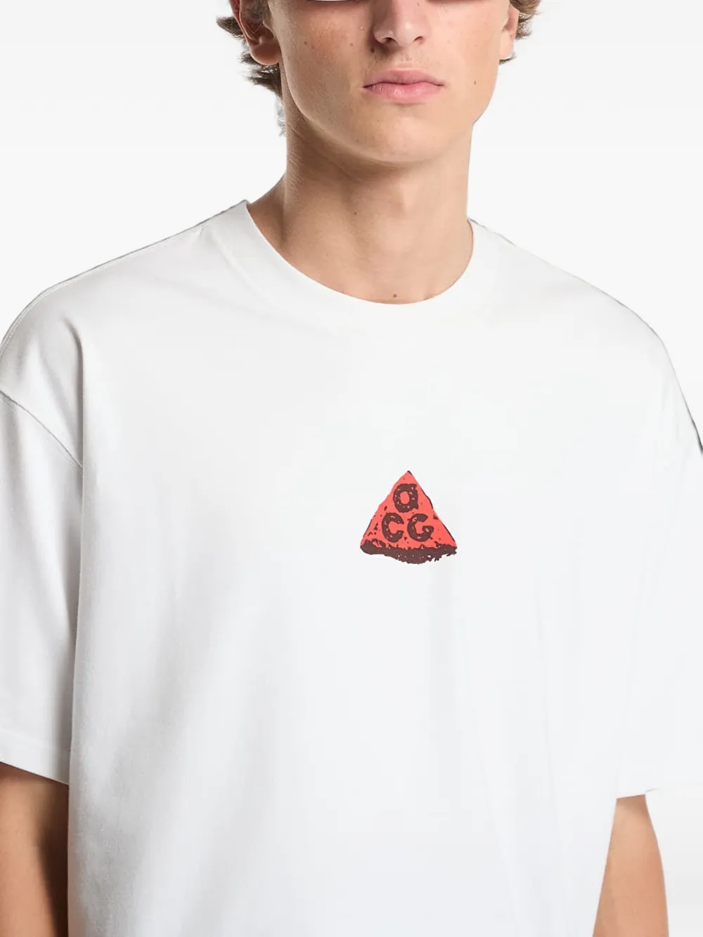 Nike ACG Dri-FIT graphic-print T-shirt Wit
