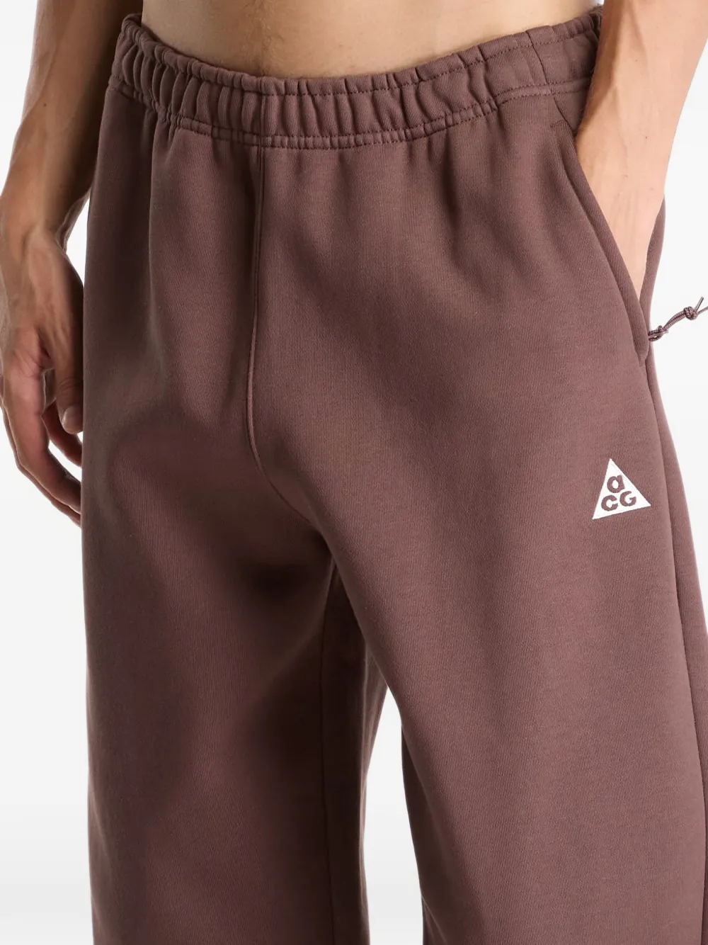 Nike ACG Tuff Fleece track pants Rood