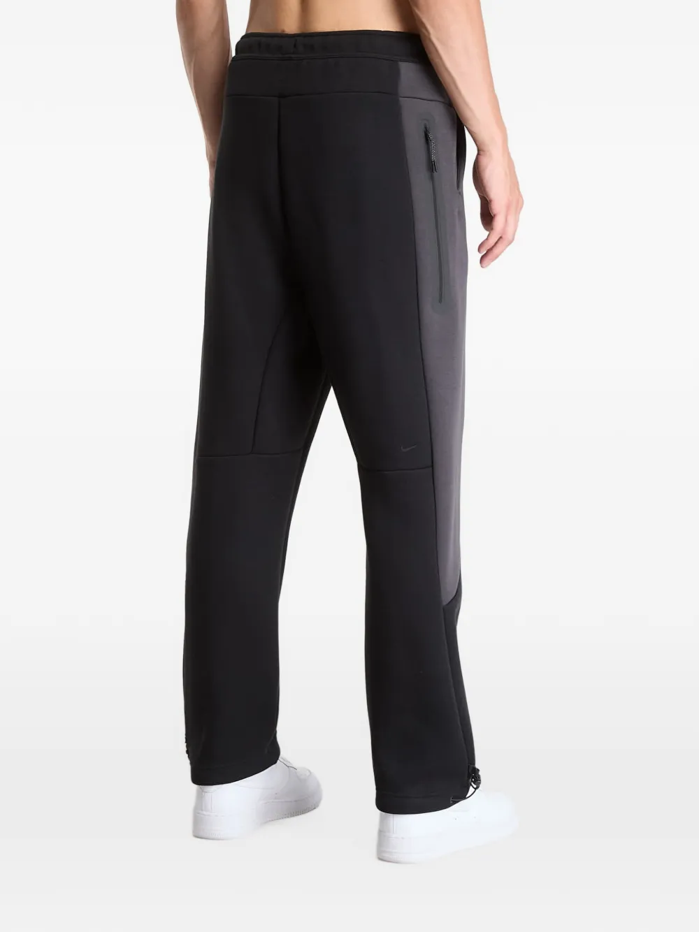 Nike Tech Fleece color-block track pants Zwart