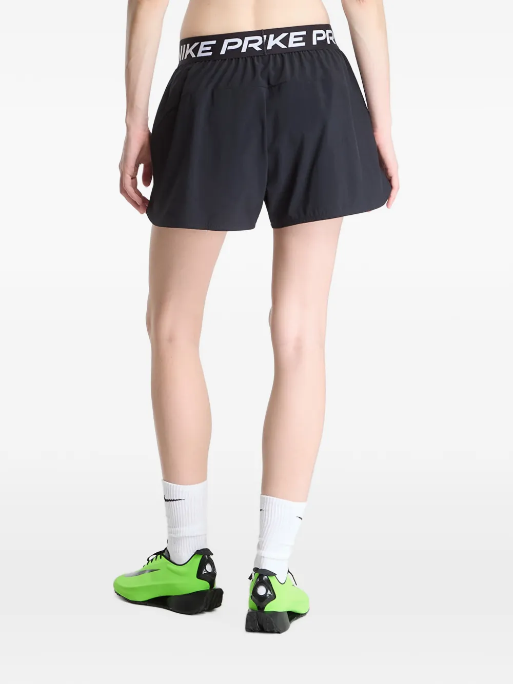 Nike Pro Dri-FIT brief-lined shorts Zwart
