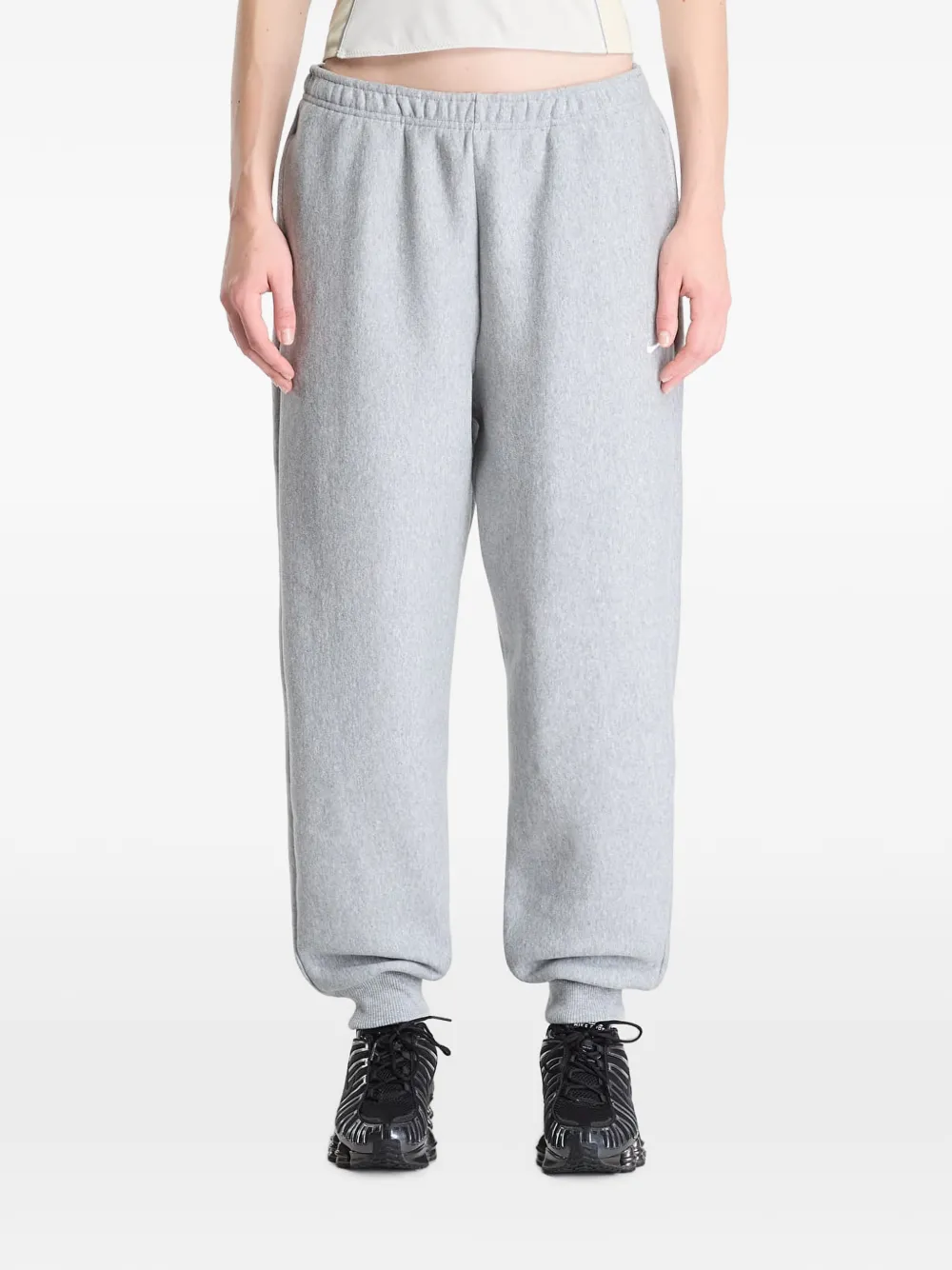 Nike oversized fleece track pants - Grigio