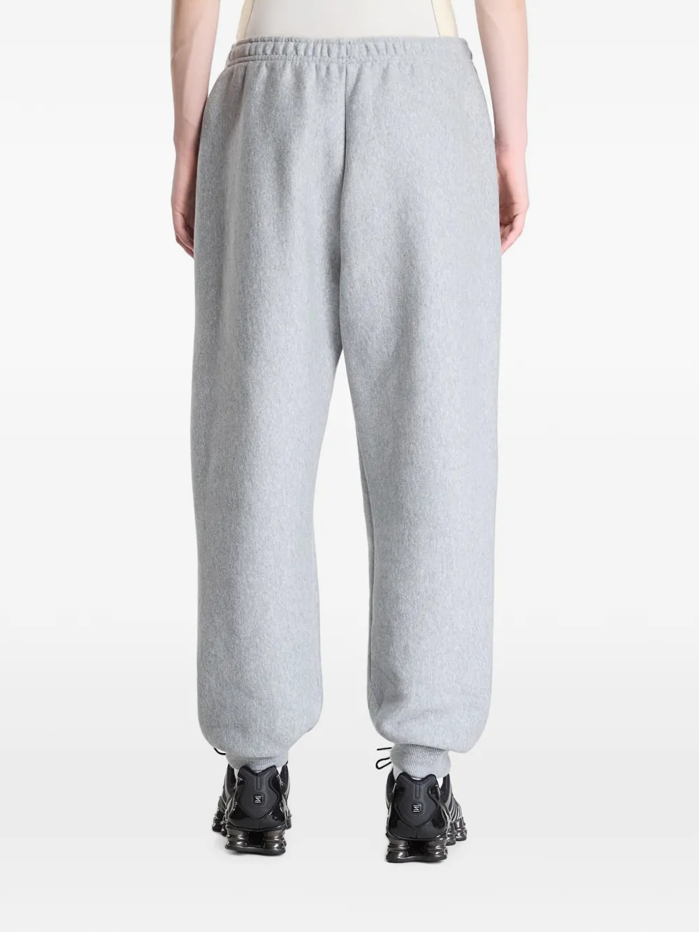 Nike oversized fleece track pants Grijs