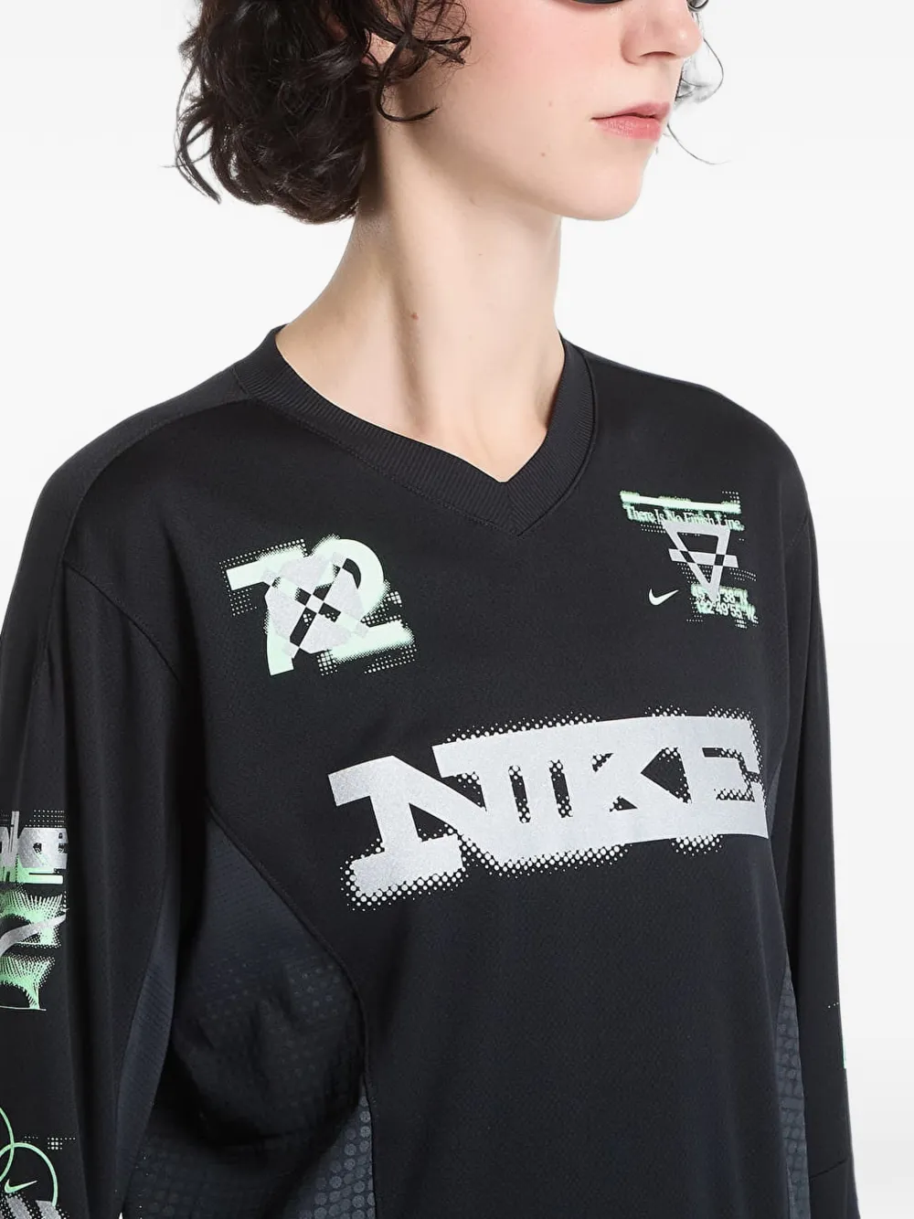 Nike Swift Dri-FIT long-sleeve T-shirt Zwart