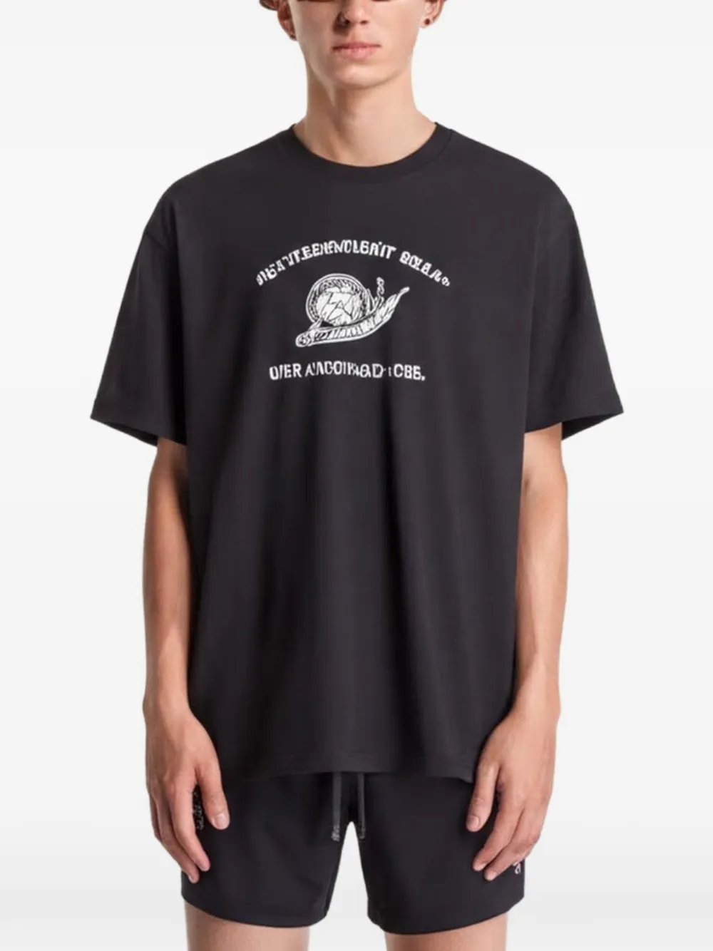Nike ACG Dri-FIT graphic-print T-shirt Zwart