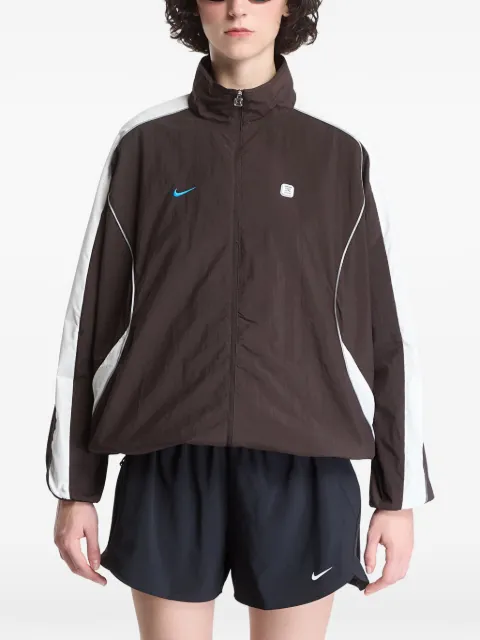 Nike logo-embroidered jacket