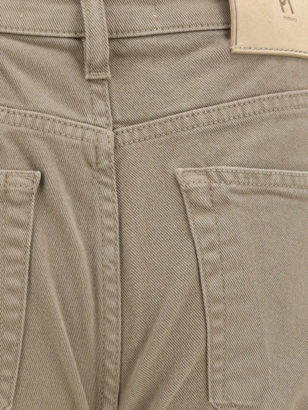 PT Torino Reggae jeans met logopatch Beige