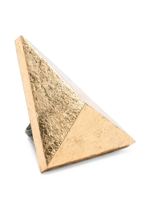 Monies pyramid-shape rings