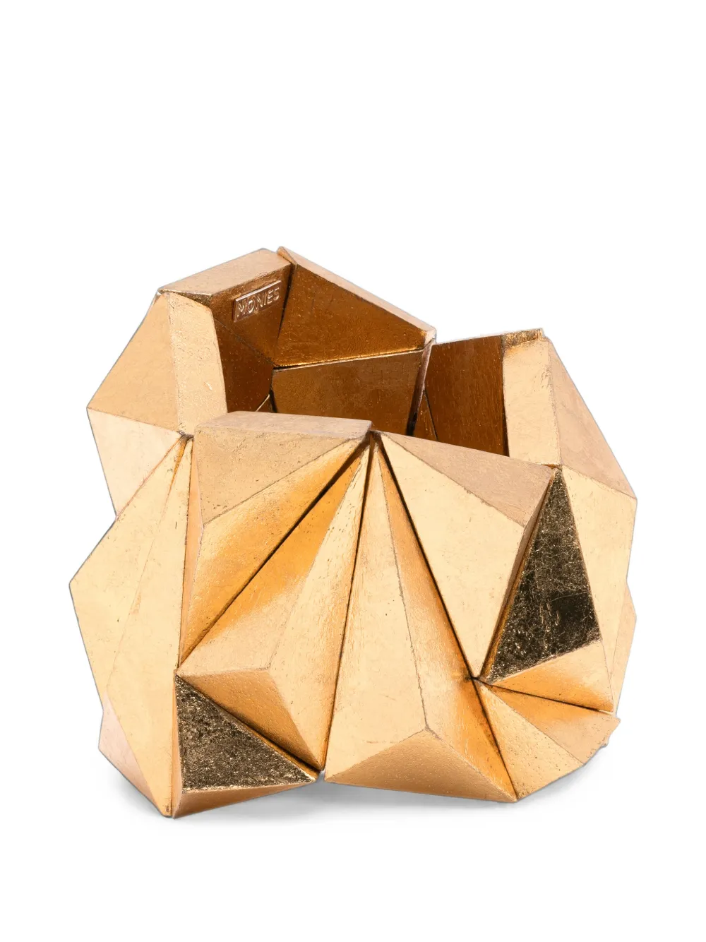 Monies geometric wood bracelets - Oro