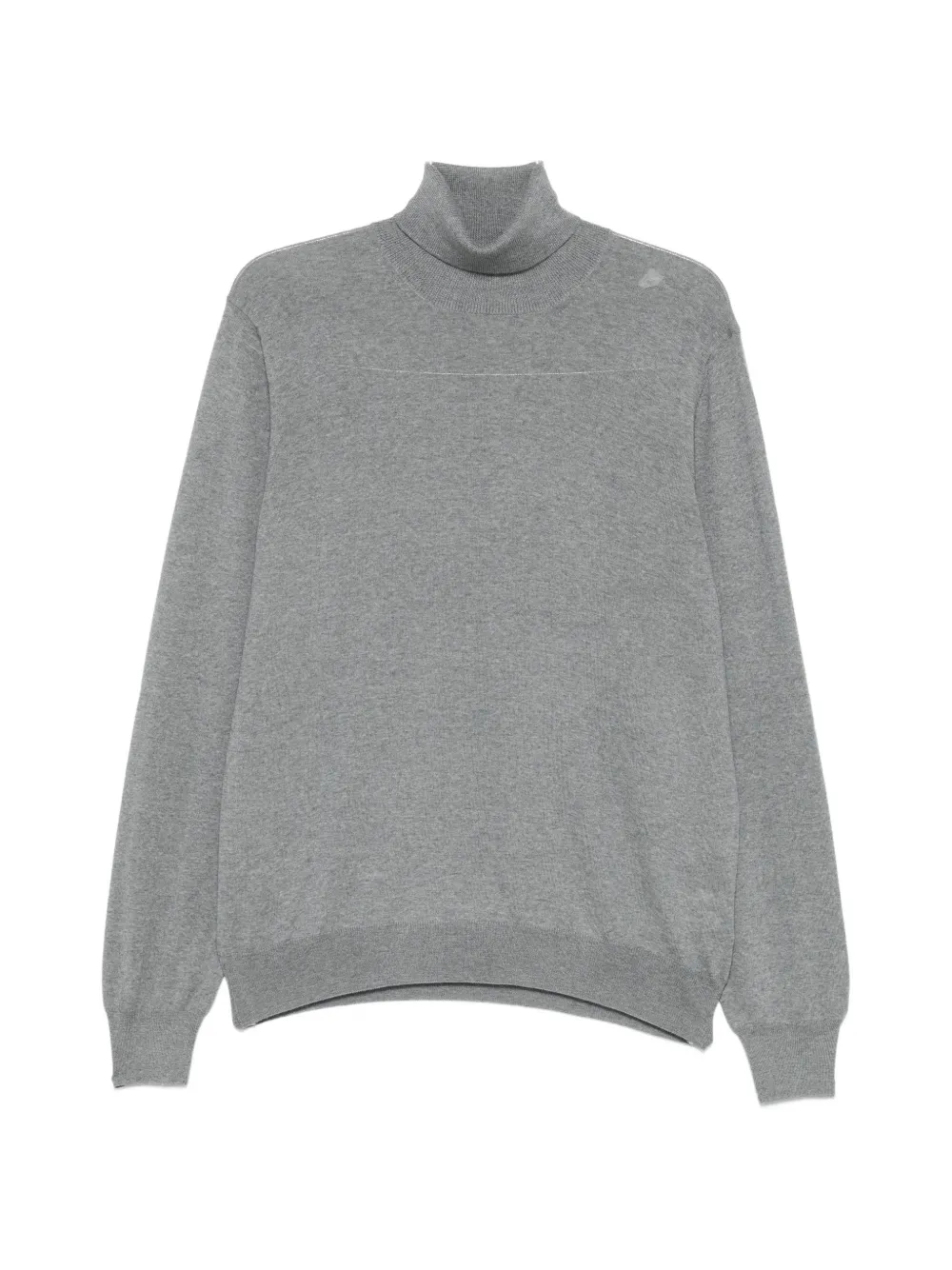 Gran Sasso roll-neck wool sweater - Grigio