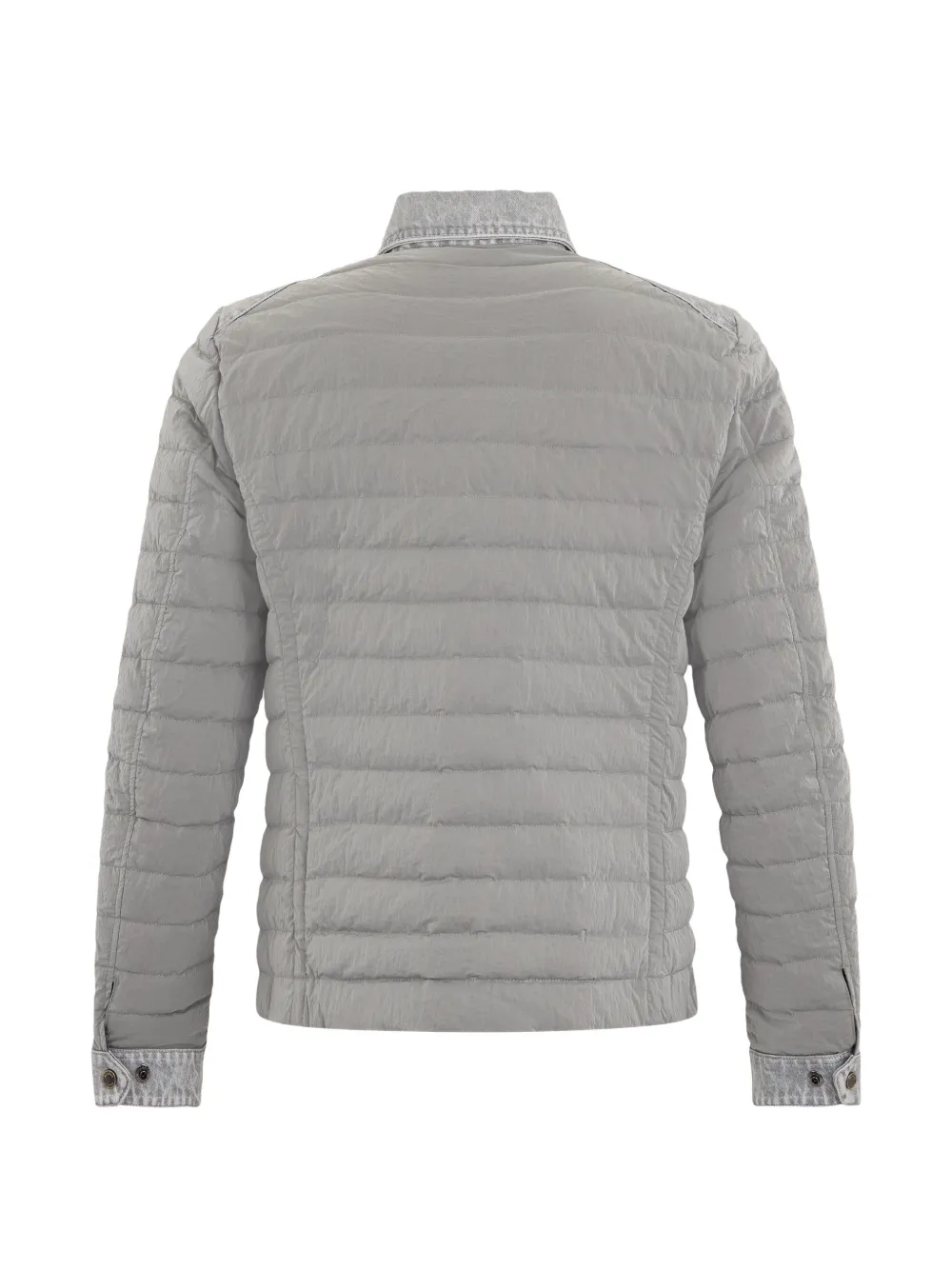 Moorer Gewatteerd shirtjack Grijs