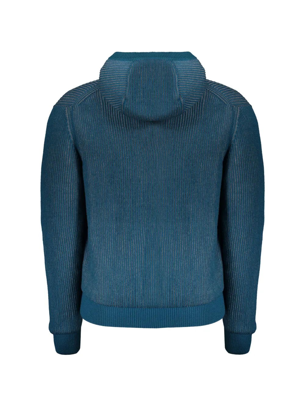 Moorer Geribbeld gewatteerd jack Blauw
