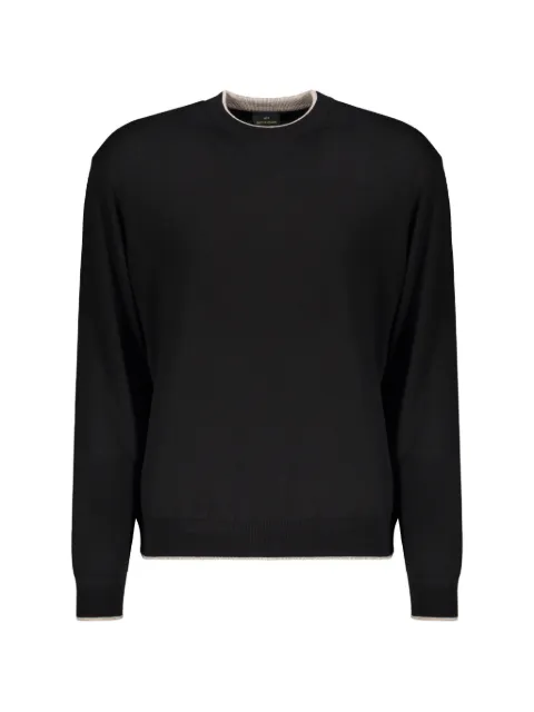 Paul & Shark Langärmeliger Pullover mit rundem Ausschnitt