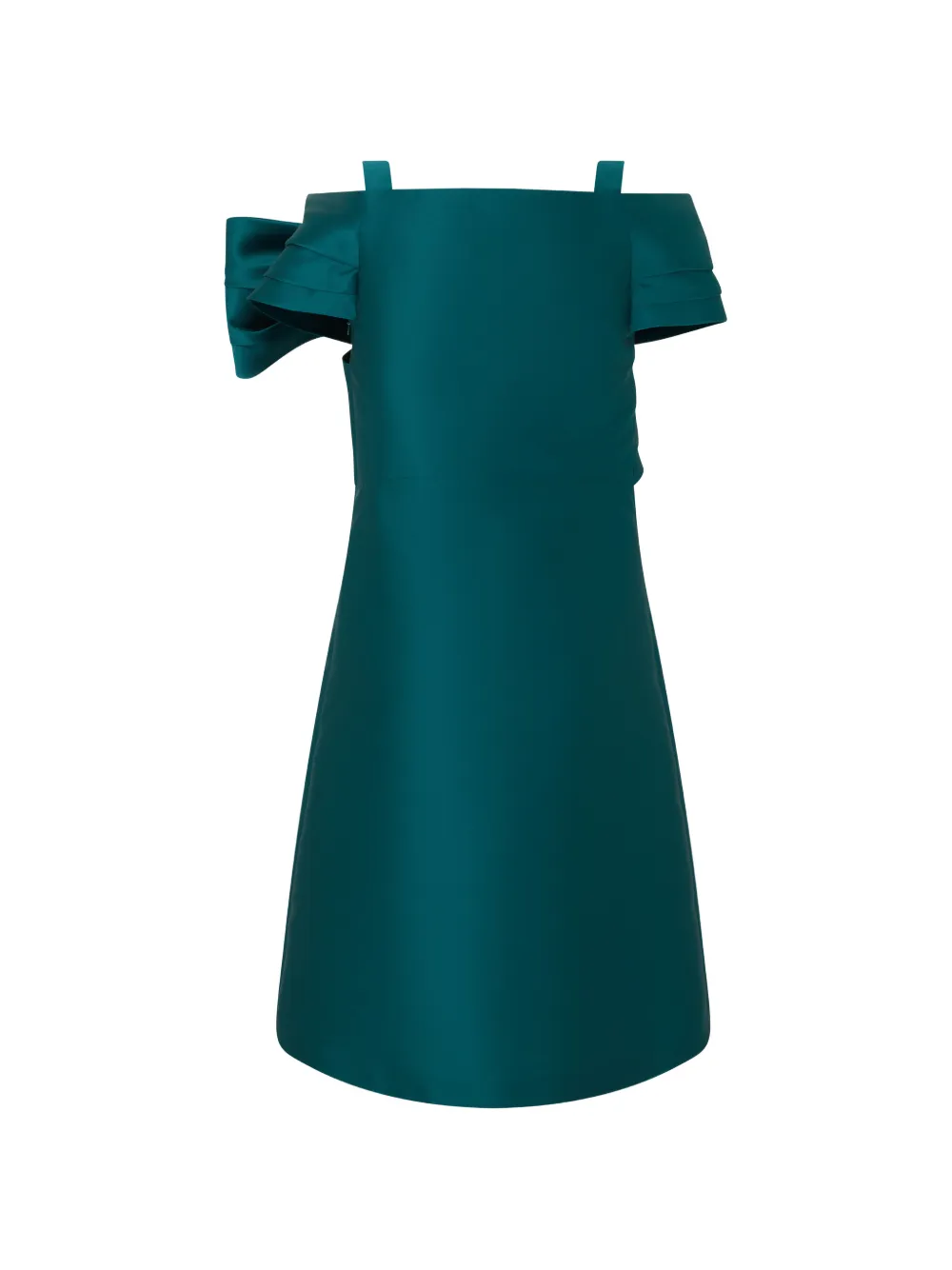 Alberta Ferretti Mini-jurk met strikdetail Blauw