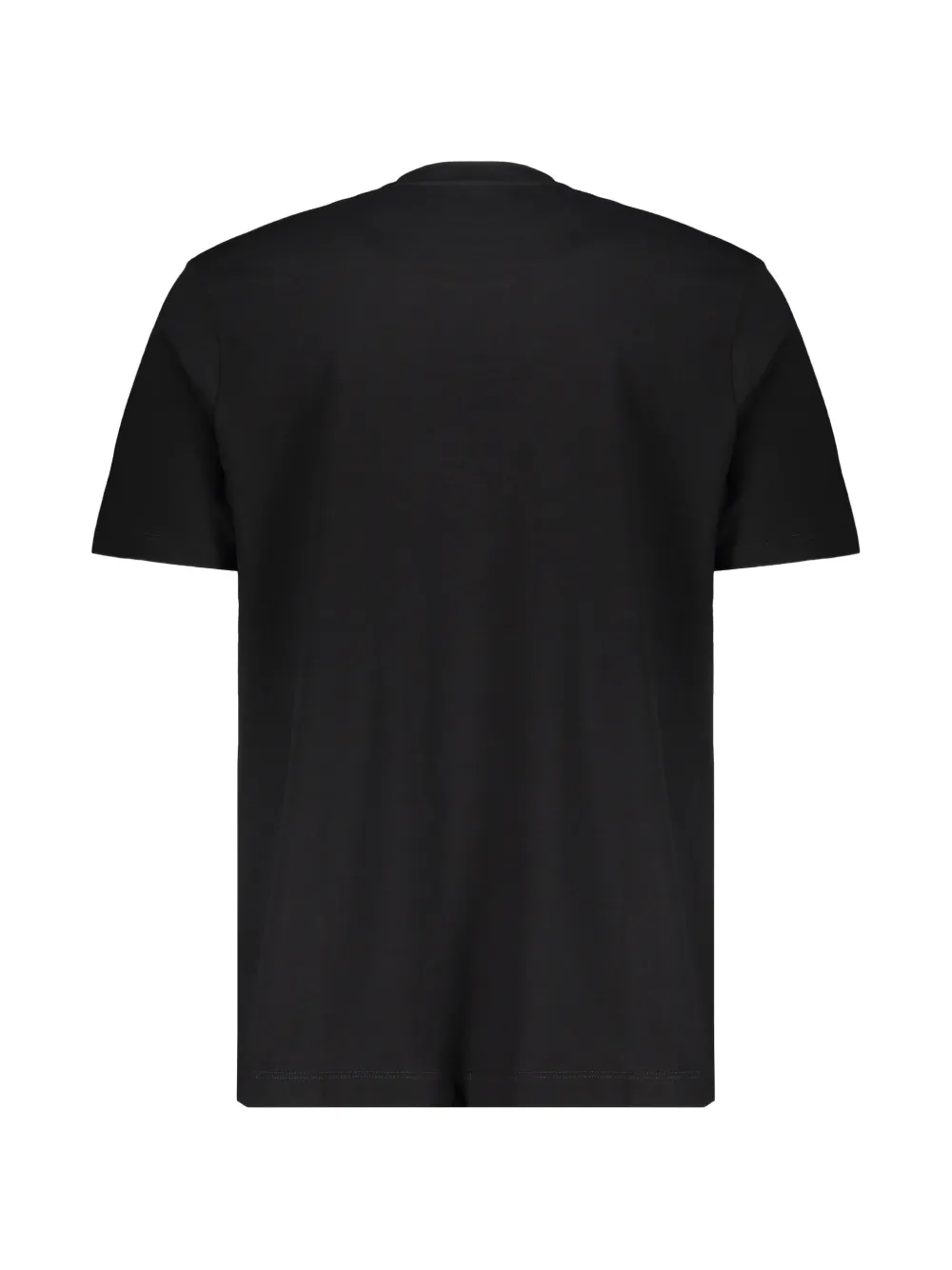 Paul & Shark Katoenen T-shirt met geborduurd logo Zwart