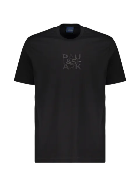 Paul & Shark playera de algodón con logo bordado